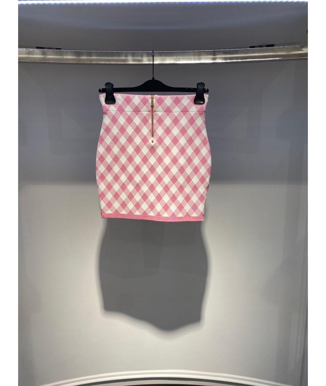 BALMAIN Мульти юбка мини, фото 2