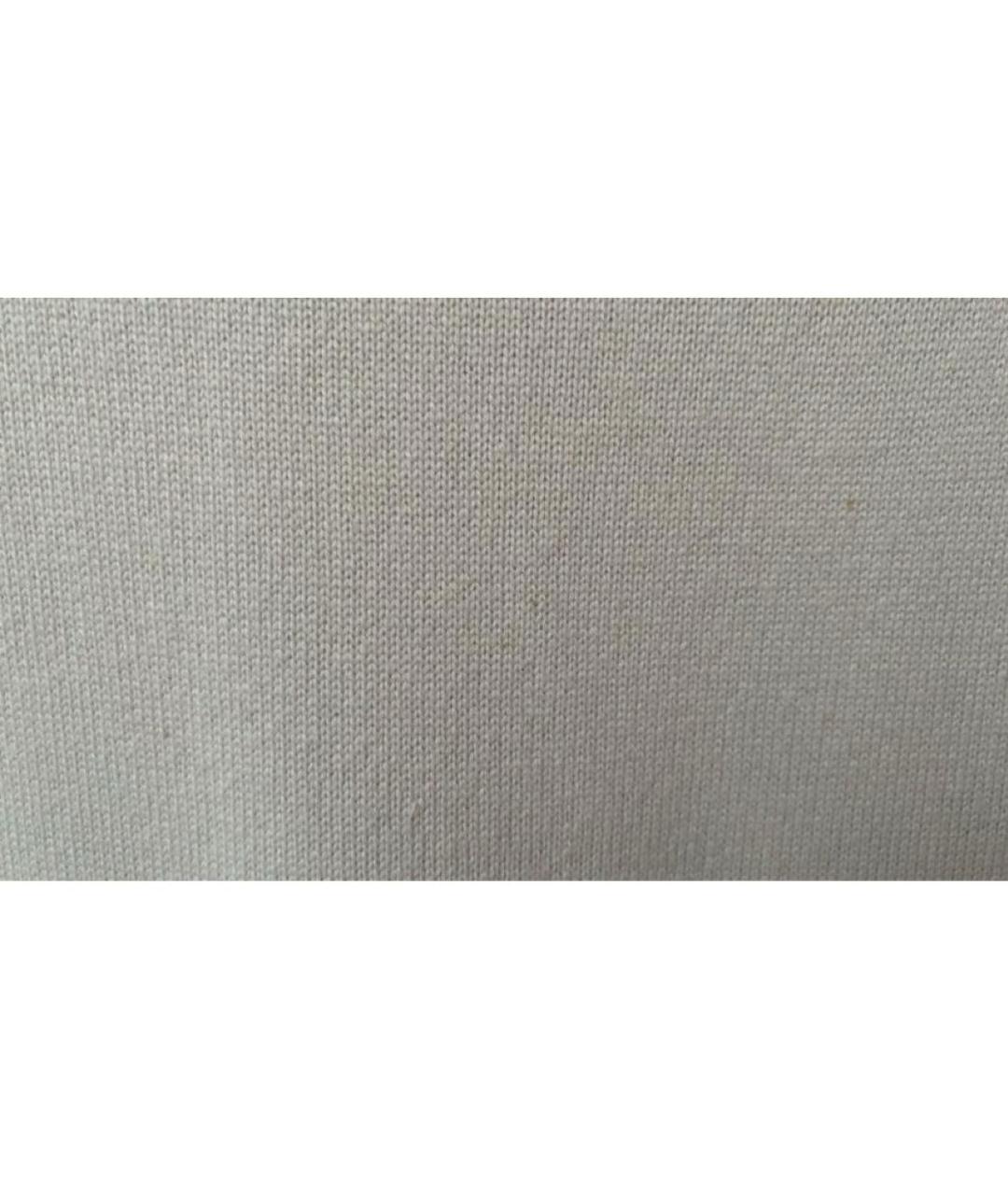 HERMES Бежевое кашемировое повседневное платье, фото 8