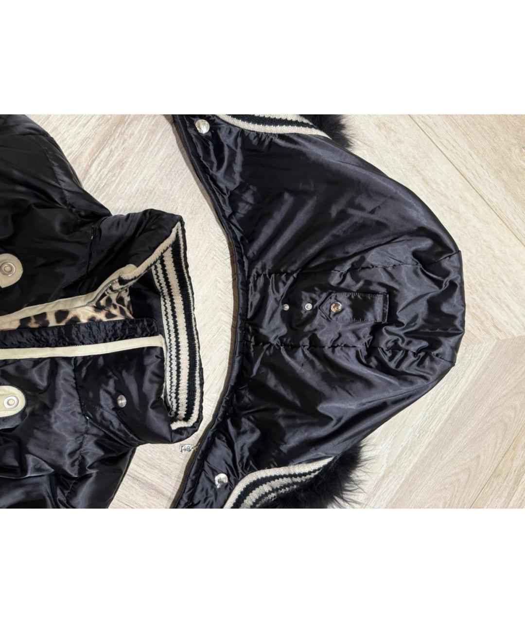 BOGNER Черный полиамидовый пуховик, фото 5