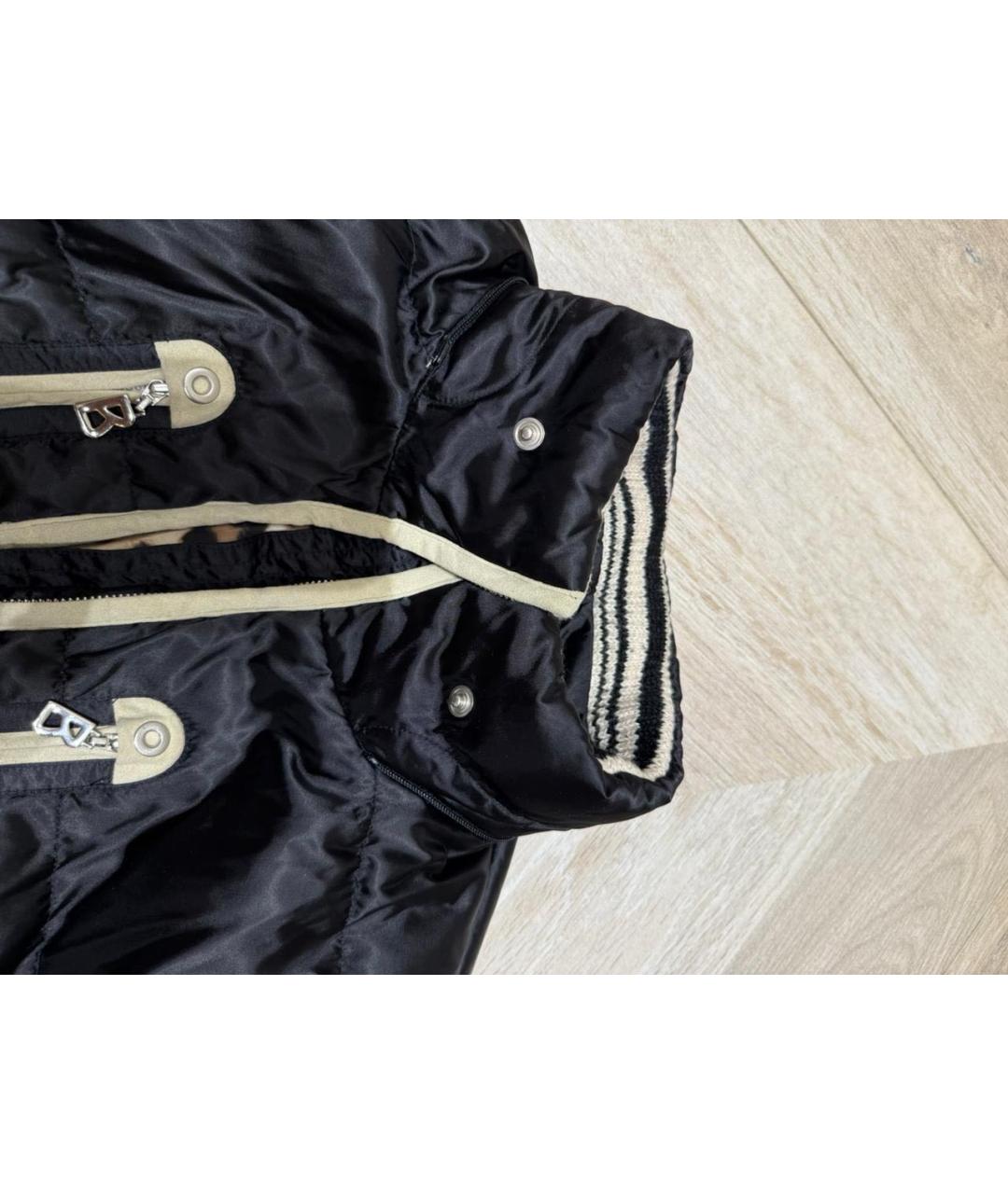 BOGNER Черный полиамидовый пуховик, фото 3