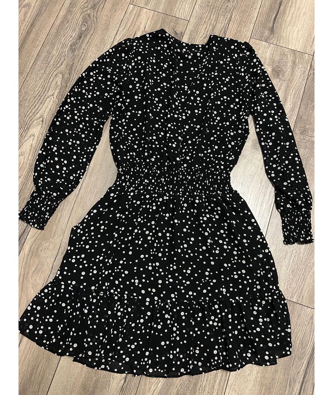 MICHAEL KORS Черное полиэстеровое повседневное платье, фото 2