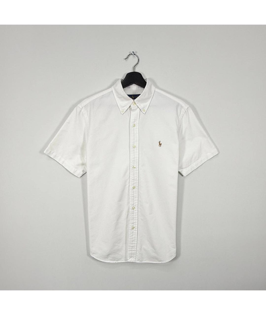 POLO RALPH LAUREN Белая хлопковая кэжуал рубашка, фото 6
