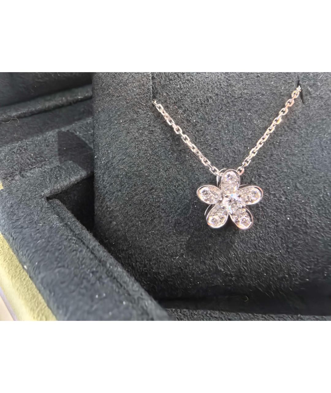 VAN CLEEF & ARPELS Серебряное колье из белого золота, фото 8