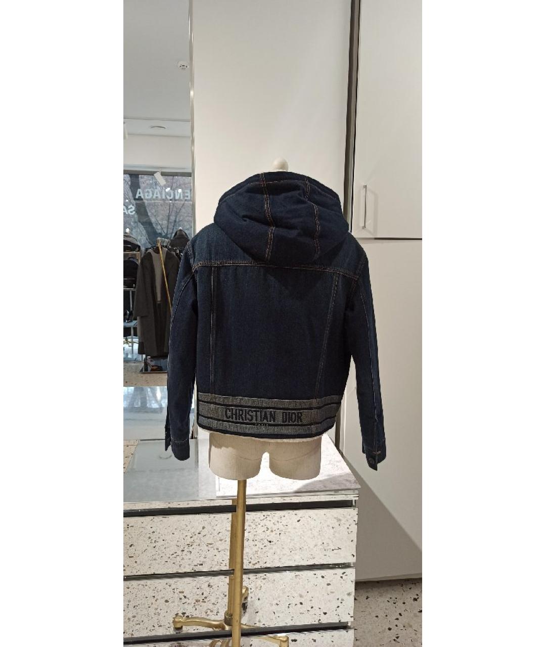 CHRISTIAN DIOR Синяя деним куртка, фото 3