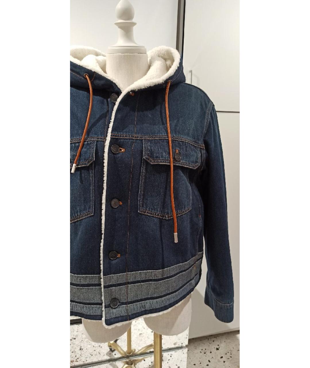 CHRISTIAN DIOR Синяя деним куртка, фото 4