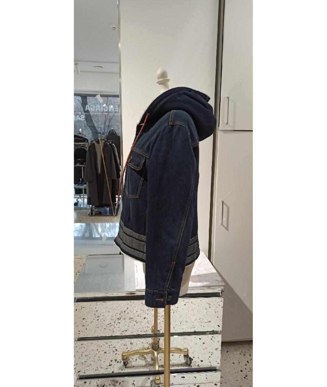CHRISTIAN DIOR Синяя деним куртка, фото 2