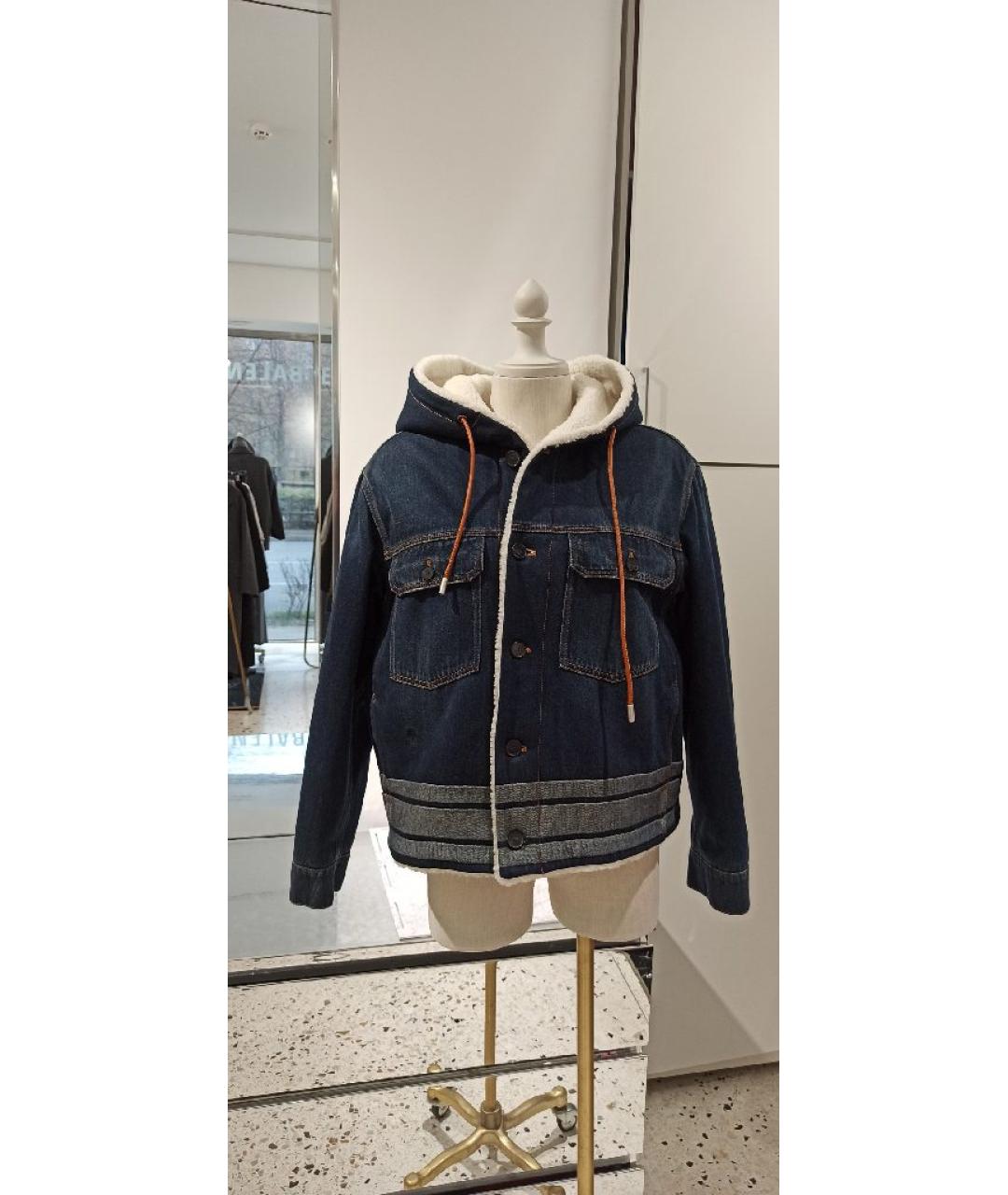 CHRISTIAN DIOR Синяя деним куртка, фото 9