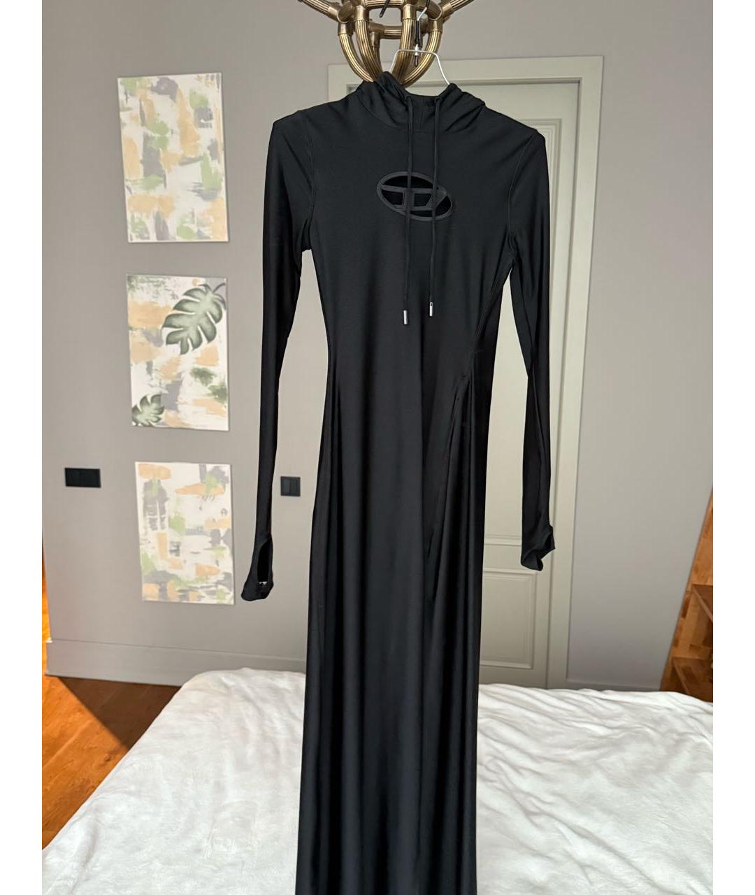 DIESEL Черное вечернее платье, фото 6