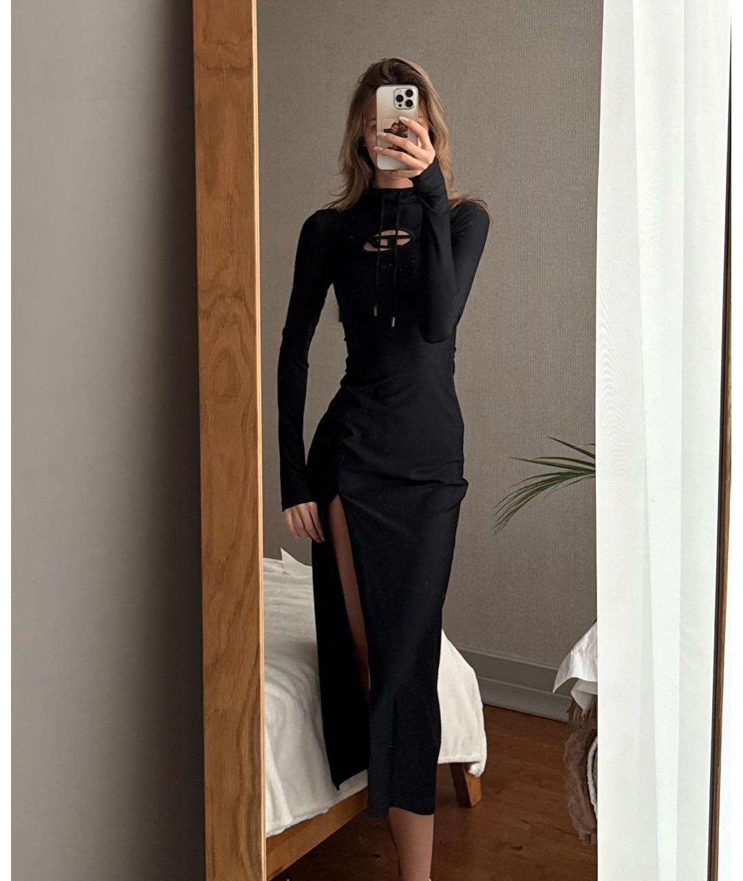 DIESEL Черное вечернее платье, фото 3