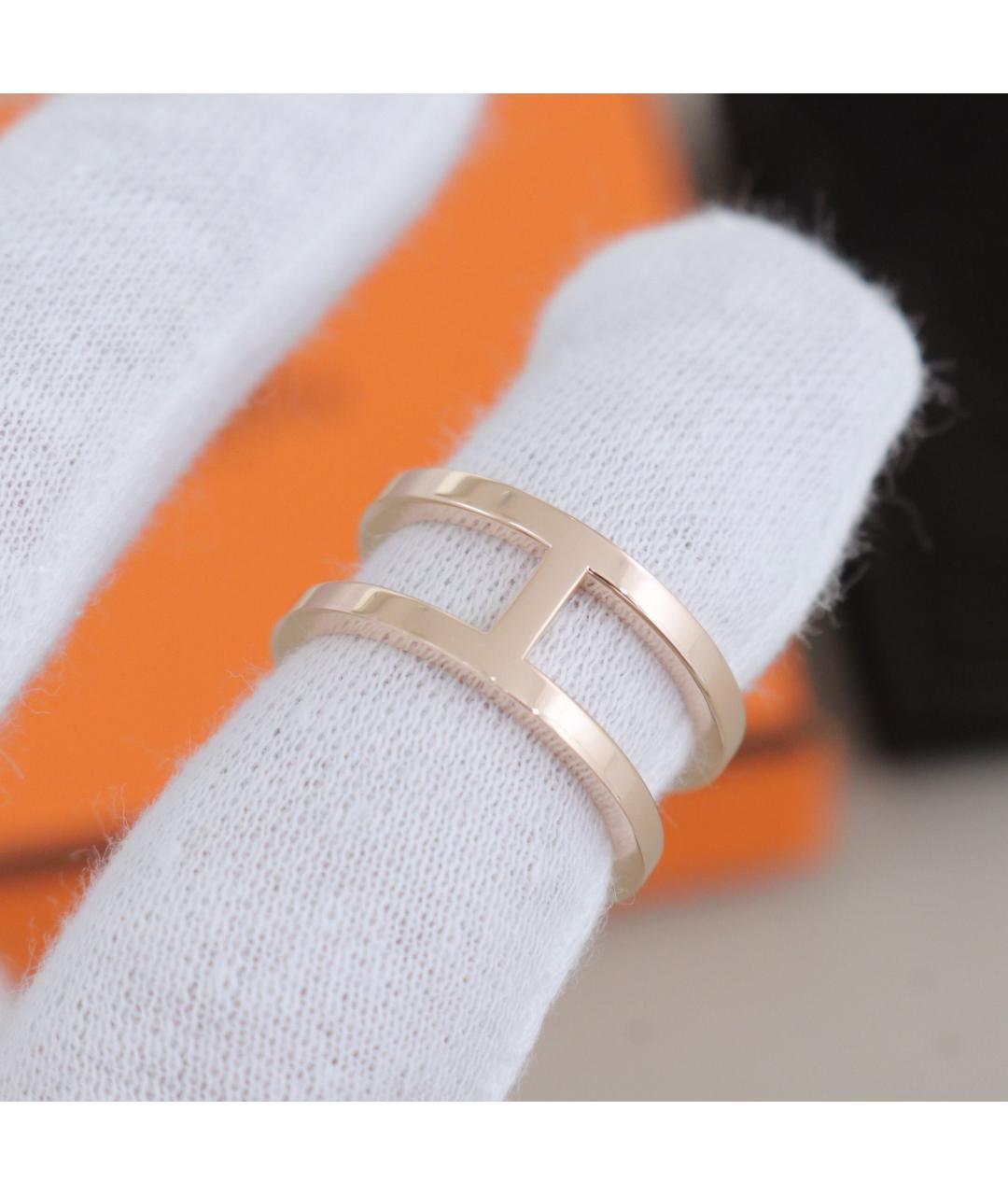 HERMES Золотое кольцо из розового золота, фото 2
