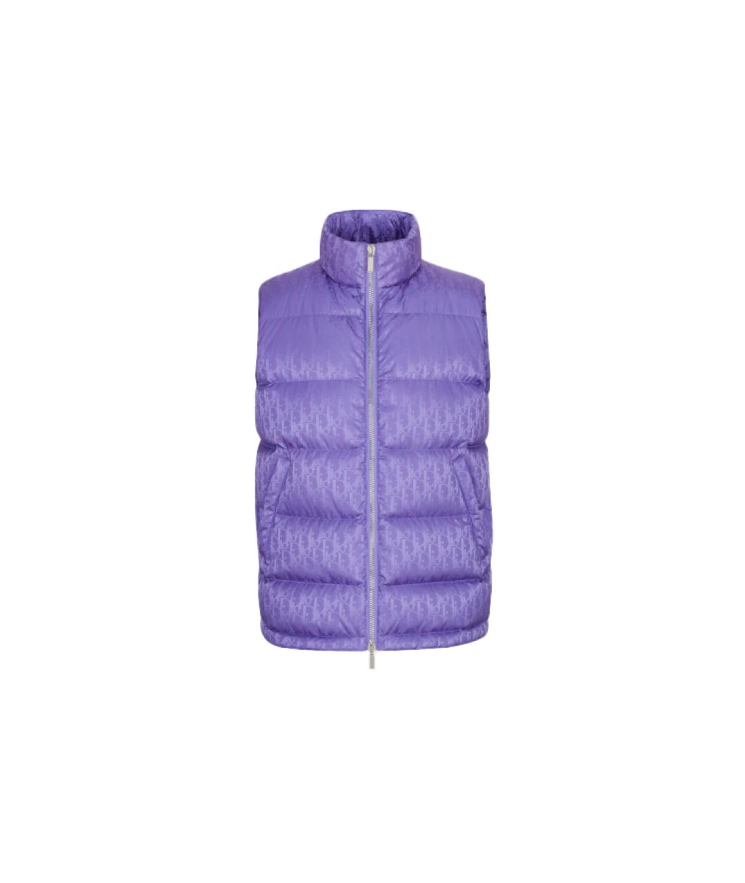 CHRISTIAN DIOR Фиолетовый жилет, фото 1