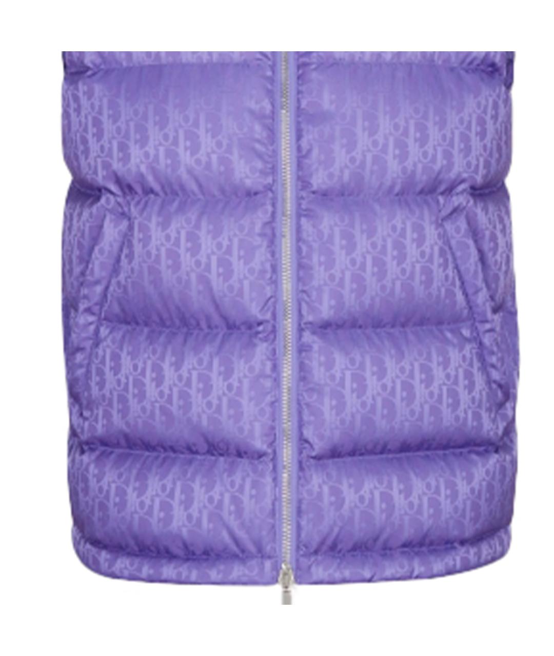 CHRISTIAN DIOR Фиолетовый жилет, фото 7