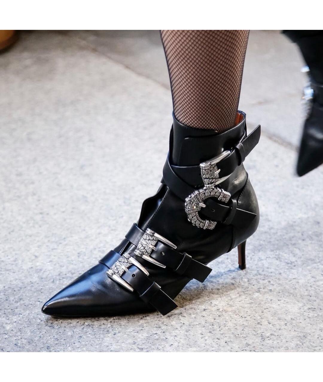 ETRO Черные кожаные ботильоны, фото 2