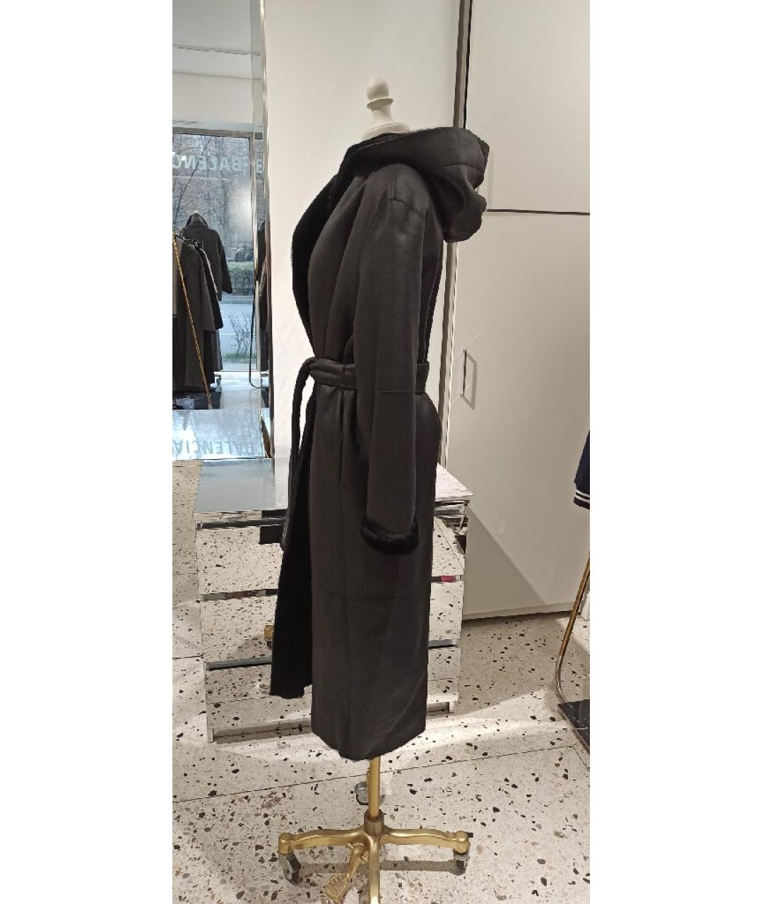 THE ROW Черная меховая дубленка, фото 2