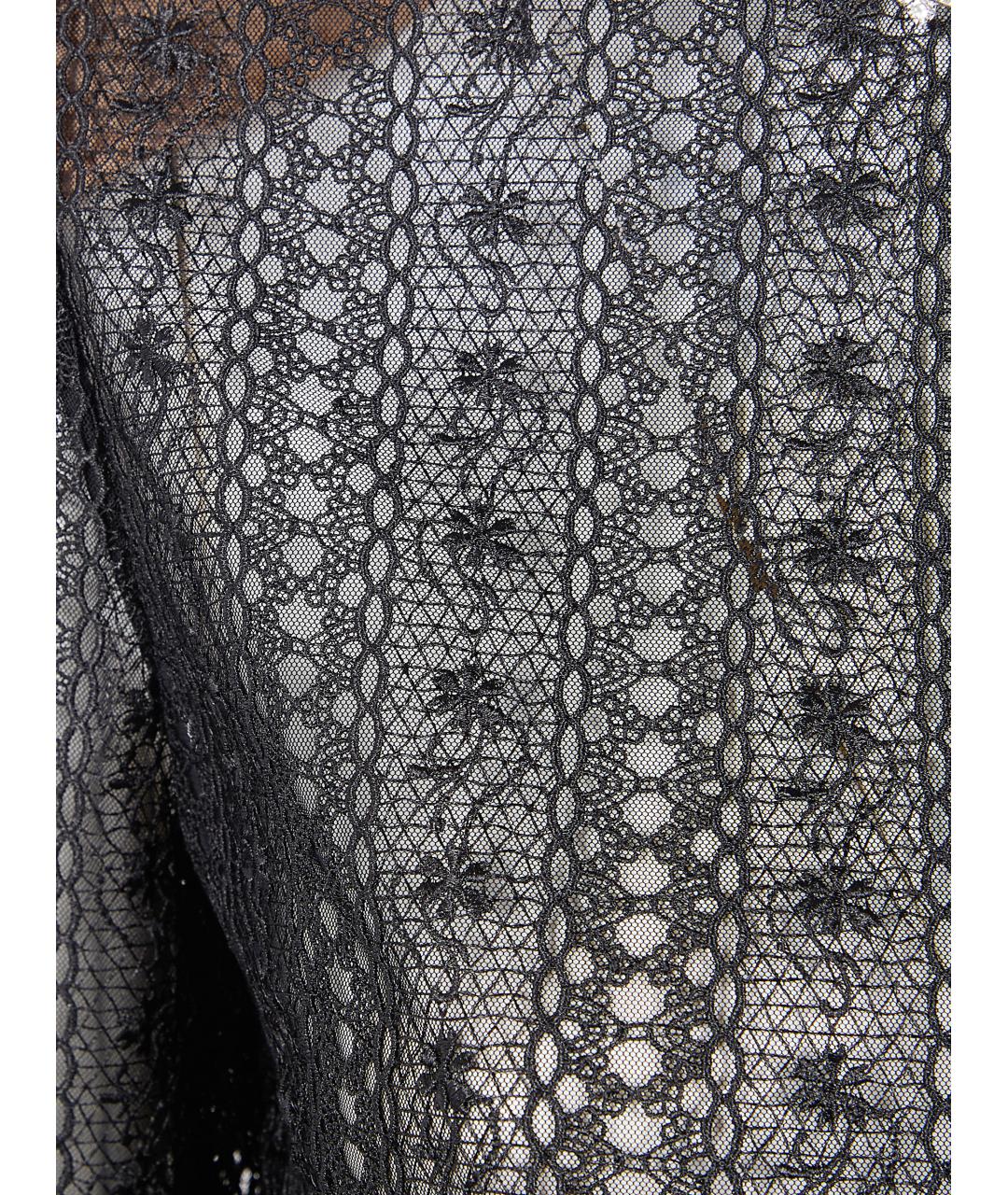 SELF-PORTRAIT Черная полиэстеровая блузы, фото 3