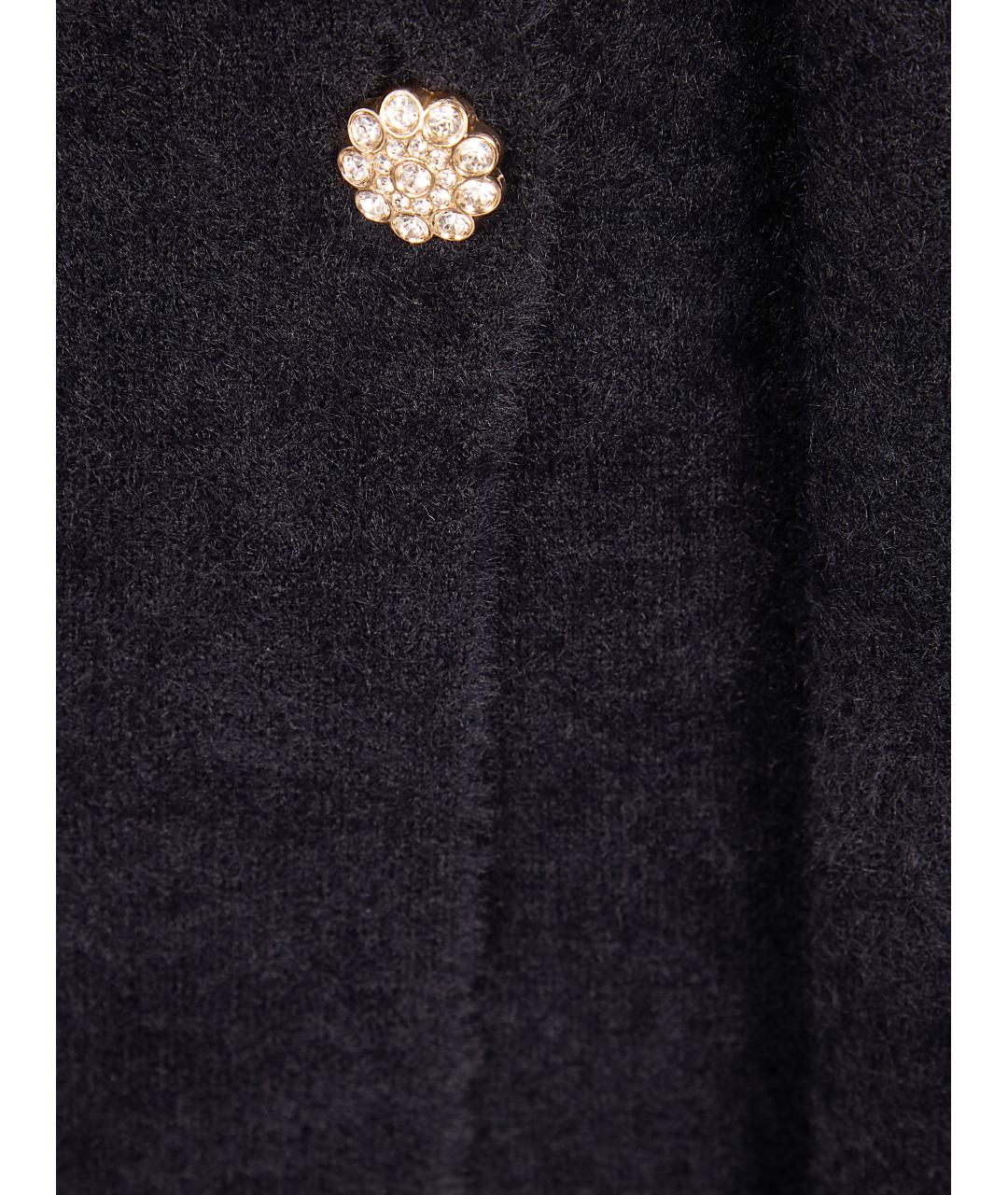 BLUGIRL Черный полиамидовый кардиган, фото 3