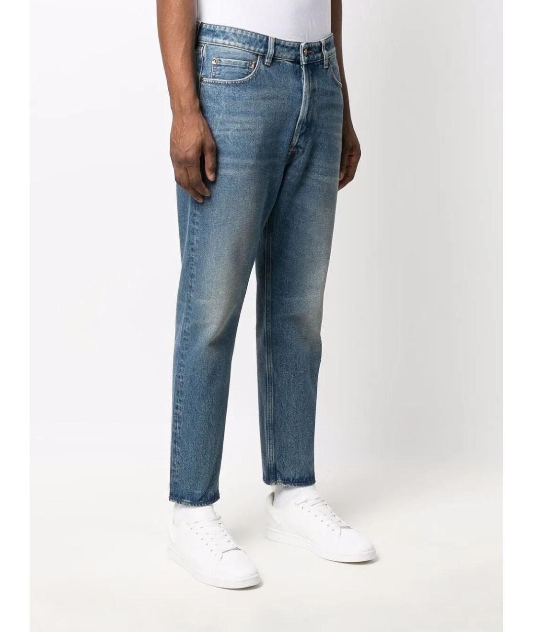 GOLDEN GOOSE DELUXE BRAND Синие деним повседневные брюки, фото 5