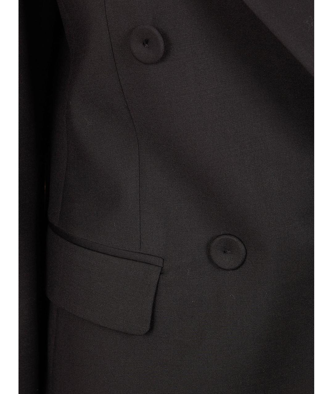 BLUGIRL Черный шерстяной жакет/пиджак, фото 3