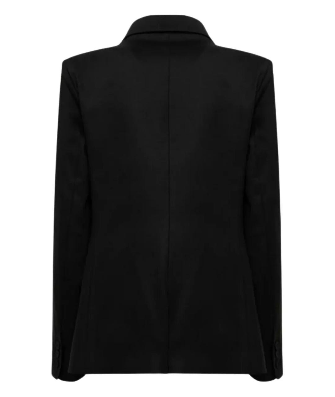 BLUGIRL Черный шерстяной жакет/пиджак, фото 2