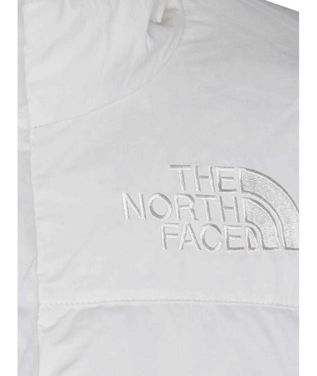 THE NORTH FACE Белый полиэстеровый пуховик, фото 3