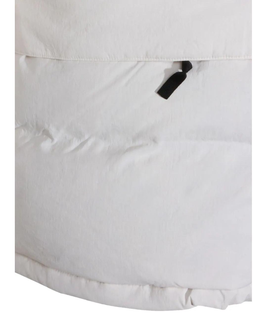 THE NORTH FACE Белый полиэстеровый пуховик, фото 4