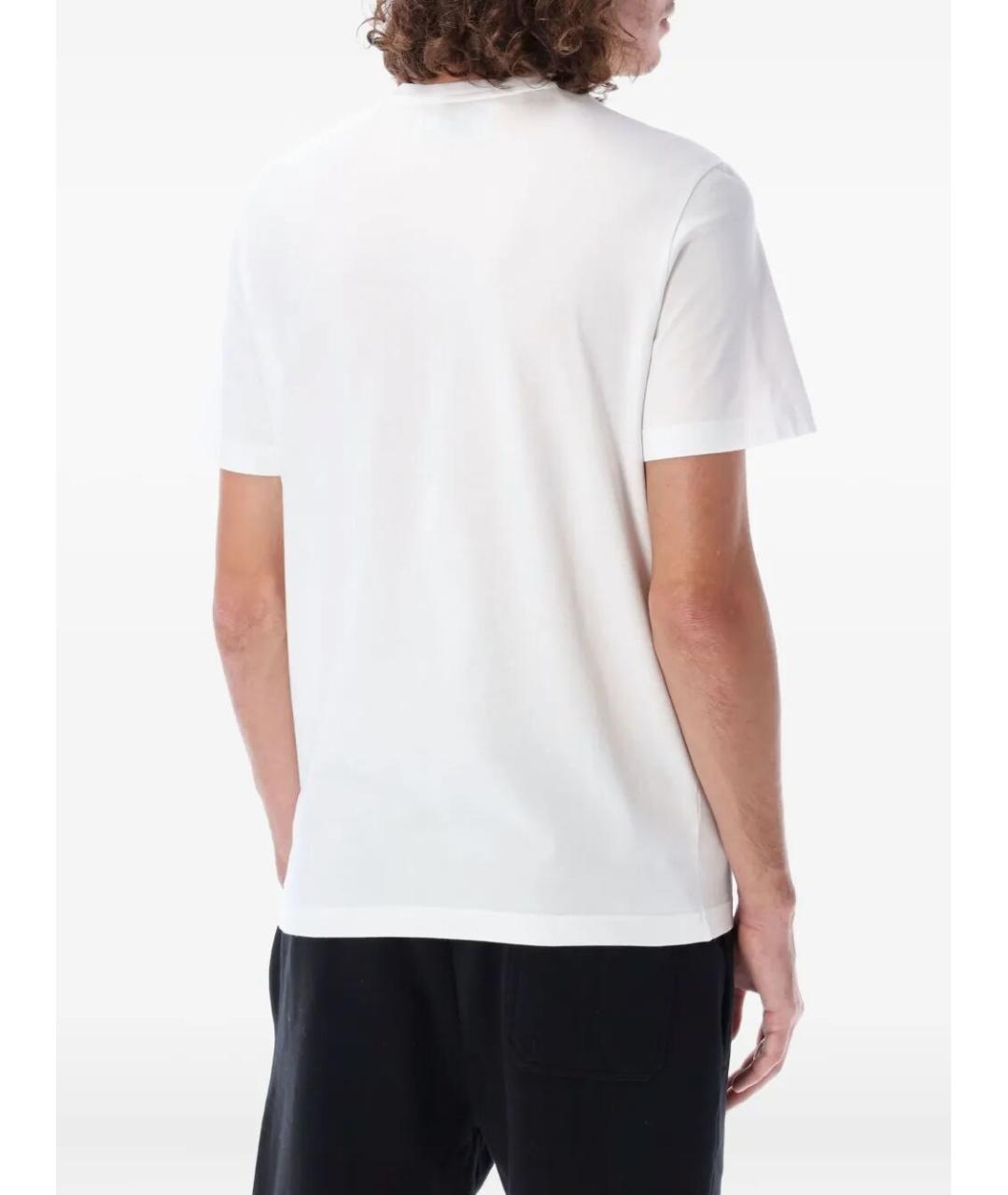 GOLDEN GOOSE DELUXE BRAND Белая хлопковая футболка, фото 2