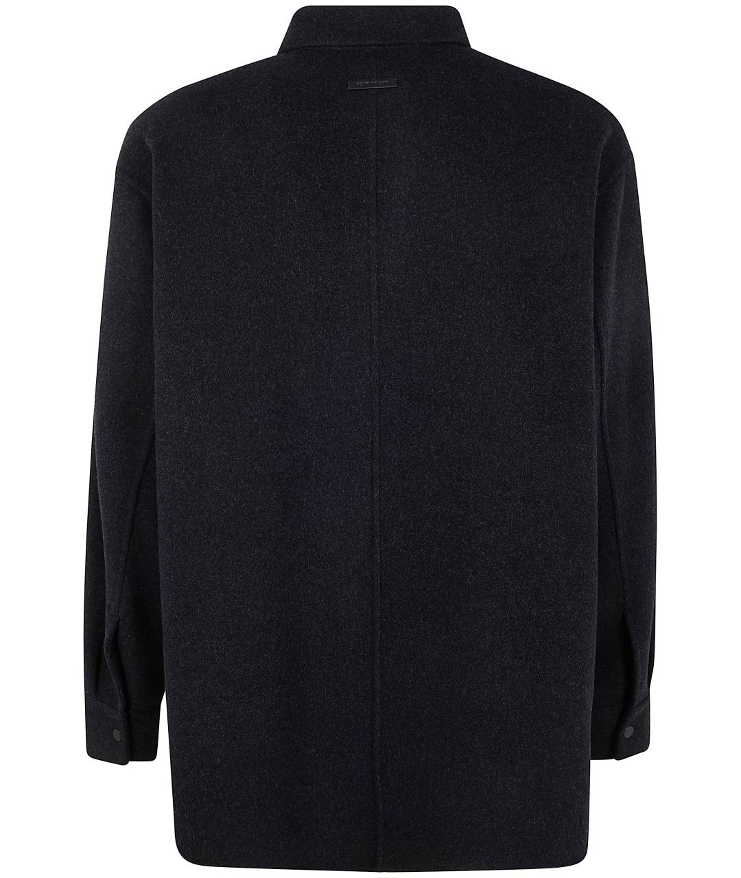 FEAR OF GOD Серая шерстяная рубашка, фото 2