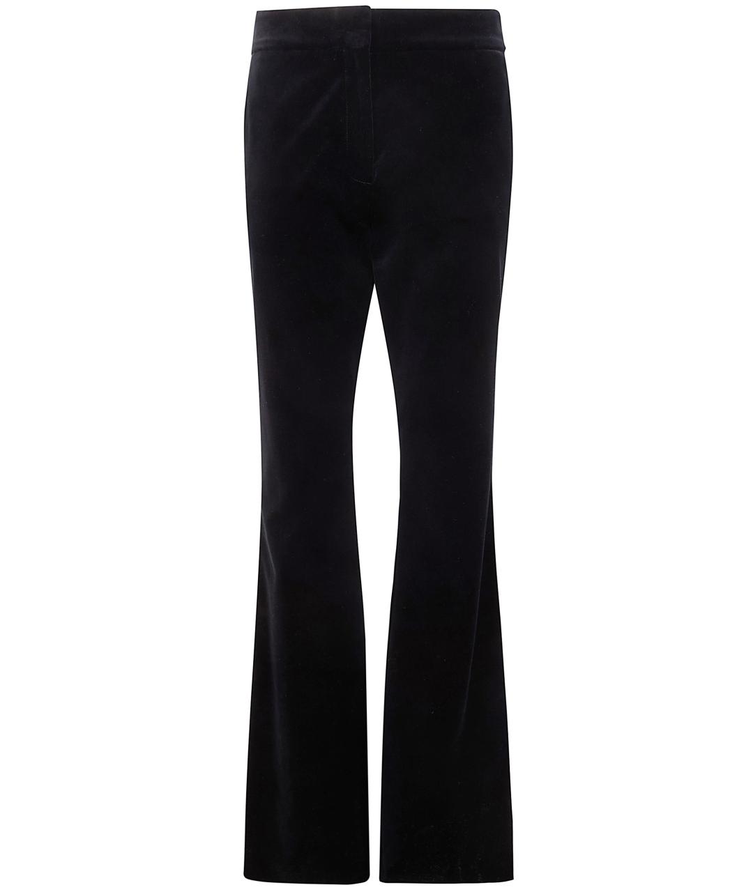 GOLDEN GOOSE DELUXE BRAND Черные хлопковые прямые брюки, фото 1