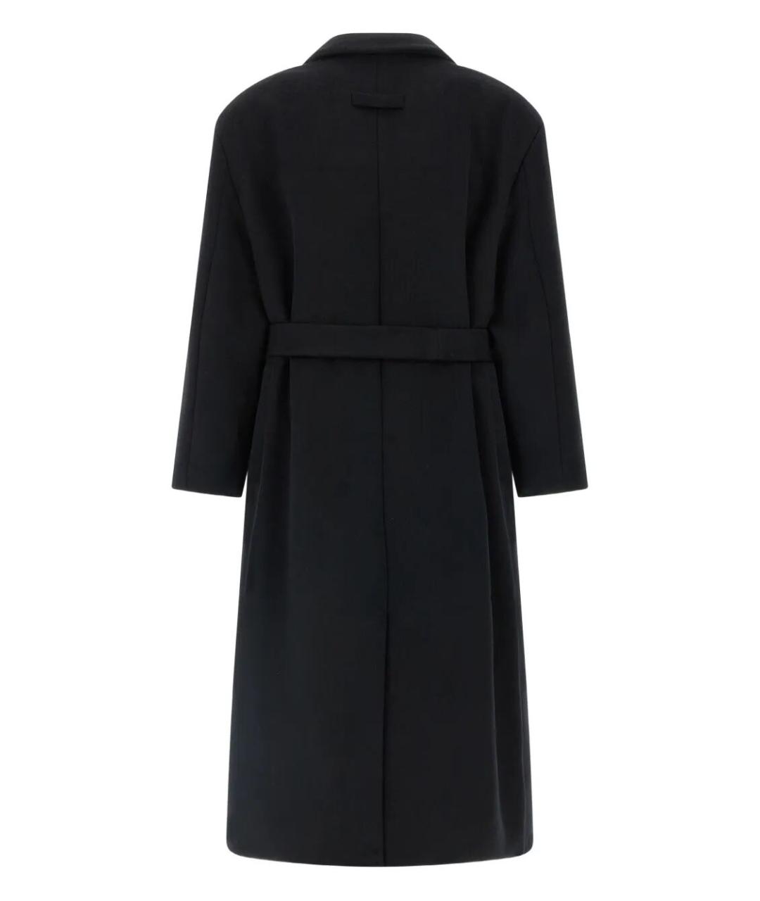 FEAR OF GOD Черное шерстяное пальто, фото 4