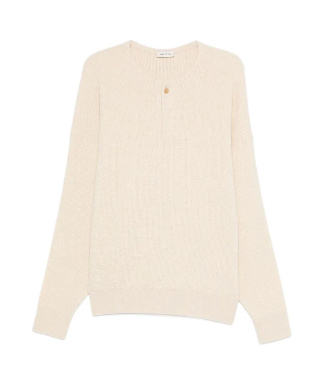 FEAR OF GOD Бежевый шерстяной джемпер / свитер, фото 1