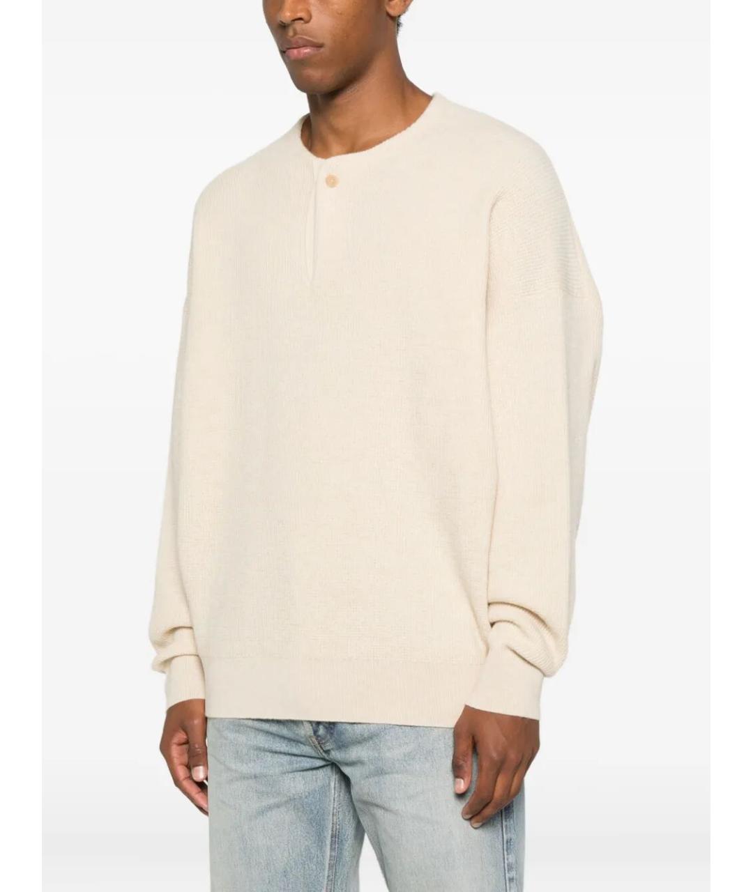 FEAR OF GOD Бежевый шерстяной джемпер / свитер, фото 4