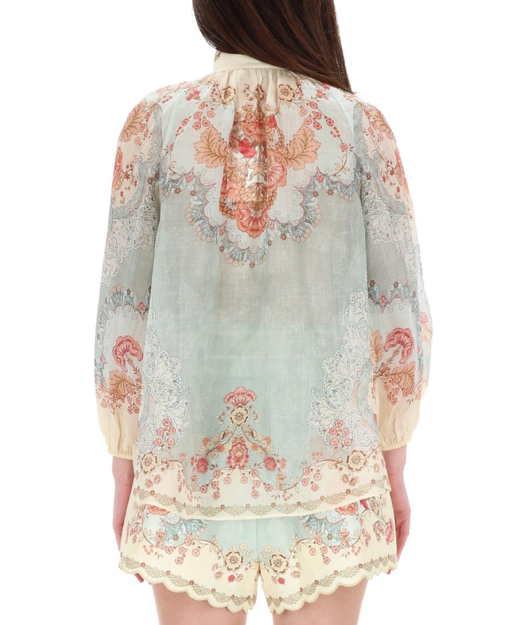 ZIMMERMANN Мульти рубашка, фото 3