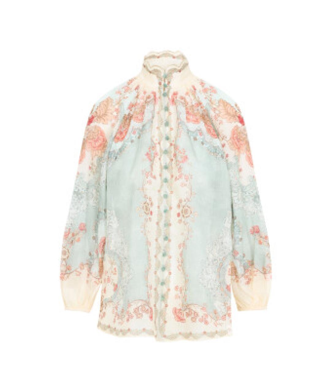 ZIMMERMANN Мульти рубашка, фото 1