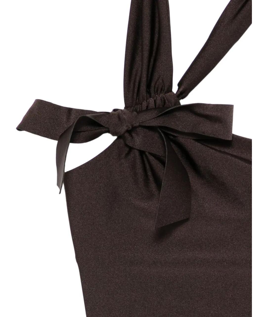 ZIMMERMANN Коричневый полиамидовый купальник, фото 2