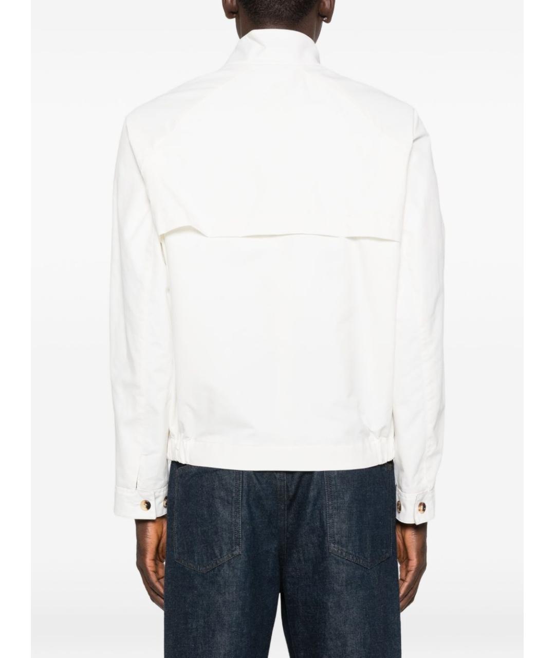 BRUNELLO CUCINELLI Белая хлопковая куртка, фото 4