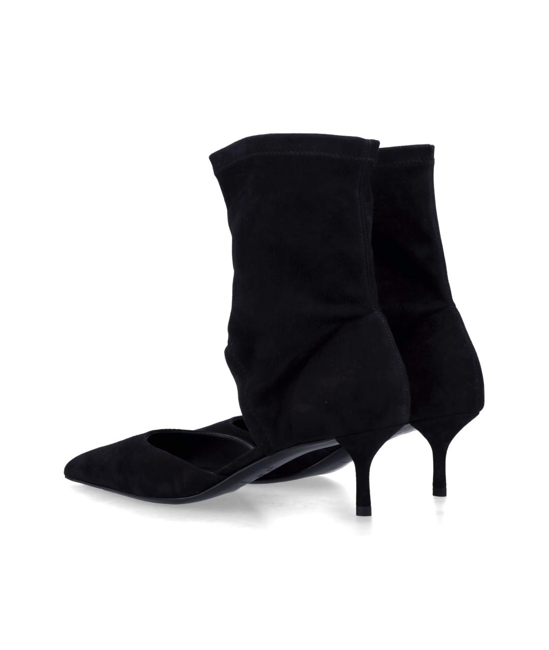 ALAIA Черные замшевые туфли, фото 4