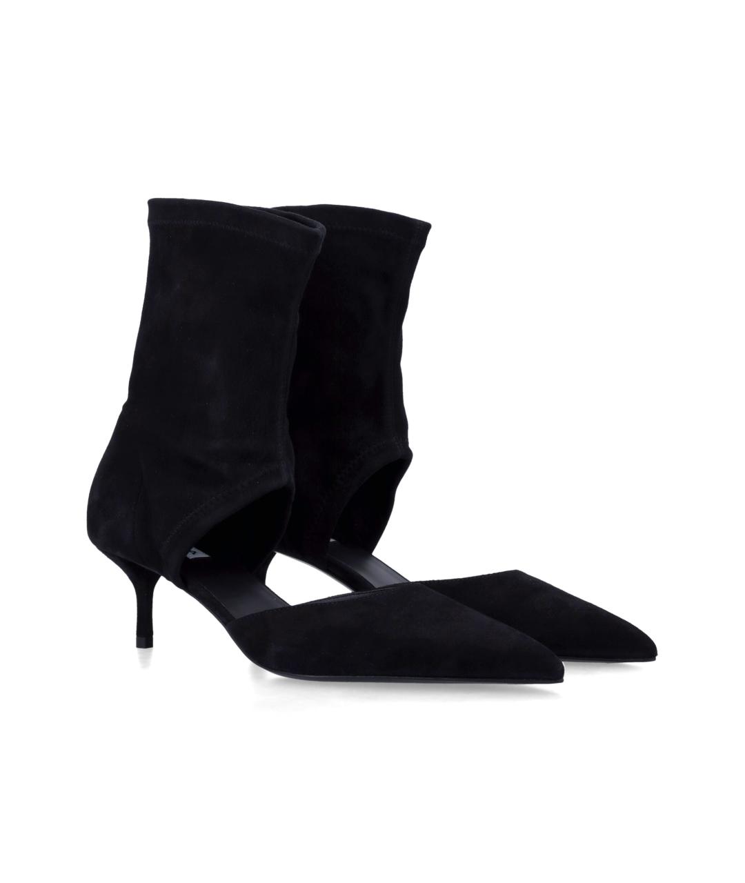 ALAIA Черные замшевые туфли, фото 2