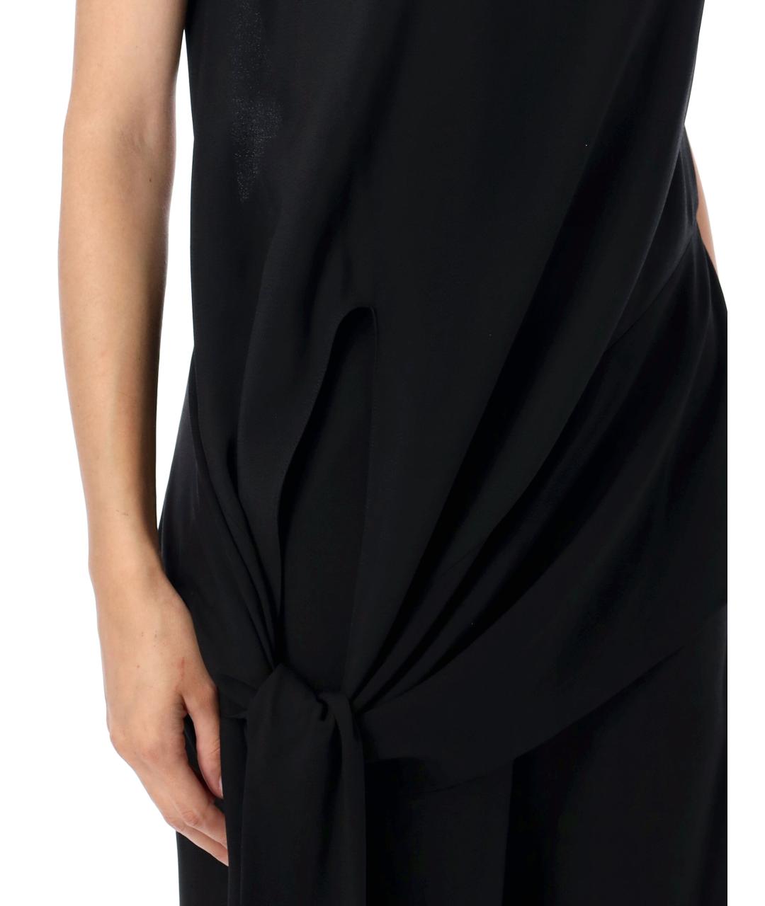 ALAIA Черный ацетатный комбинезон, фото 4