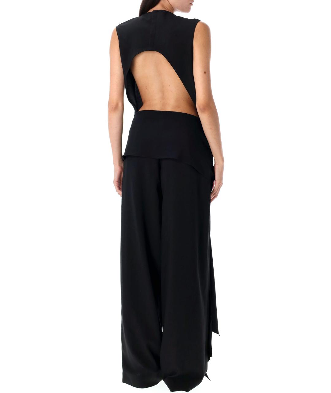 ALAIA Черный ацетатный комбинезон, фото 3