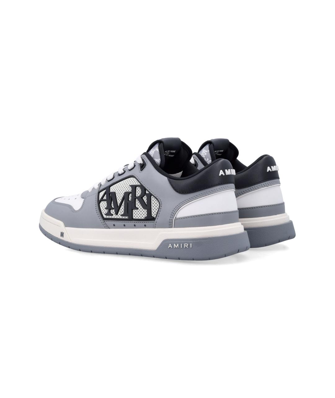 AMIRI Мульти кожаные низкие кроссовки / кеды, фото 4