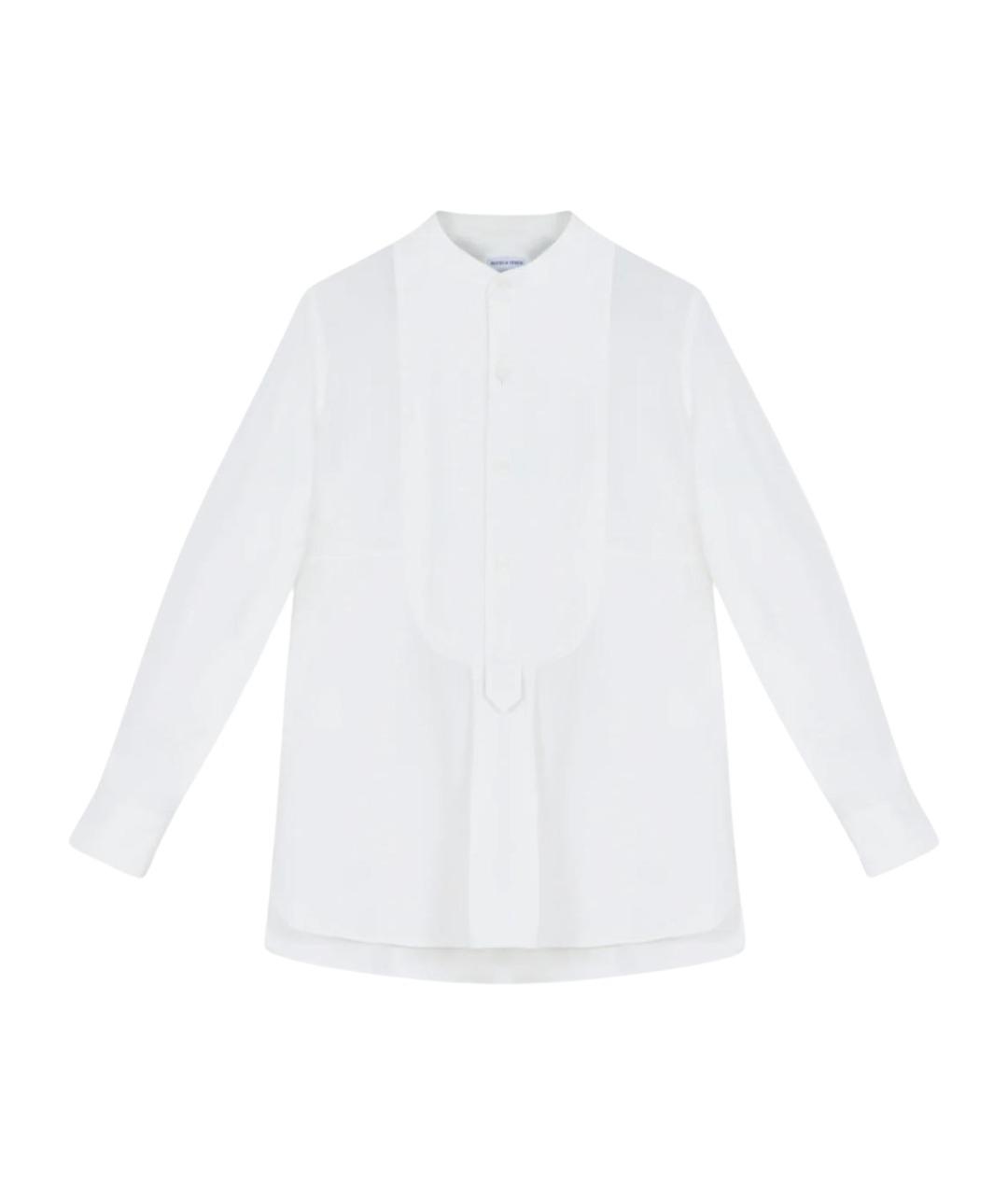 BOTTEGA VENETA Белая хлопковая рубашка, фото 1