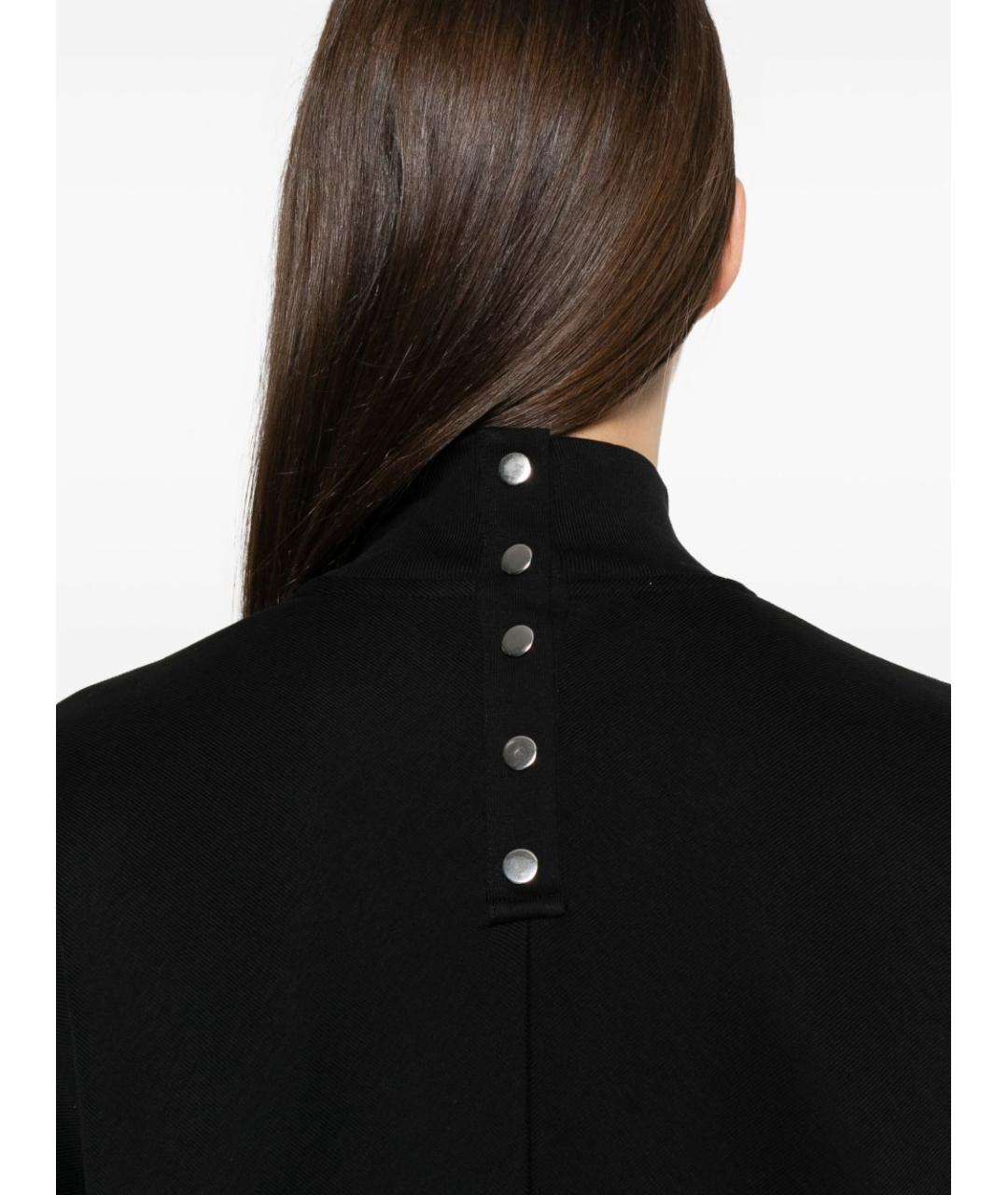 ALAIA Черная хлопковая футболка, фото 3