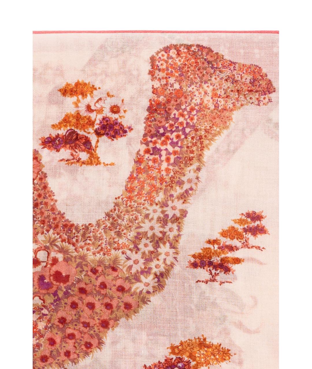 FERRAGAMO Мульти кашемировый шарф, фото 3