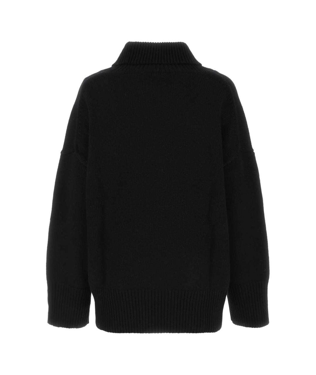 CHLOE Черный кашемировый джемпер / свитер, фото 2