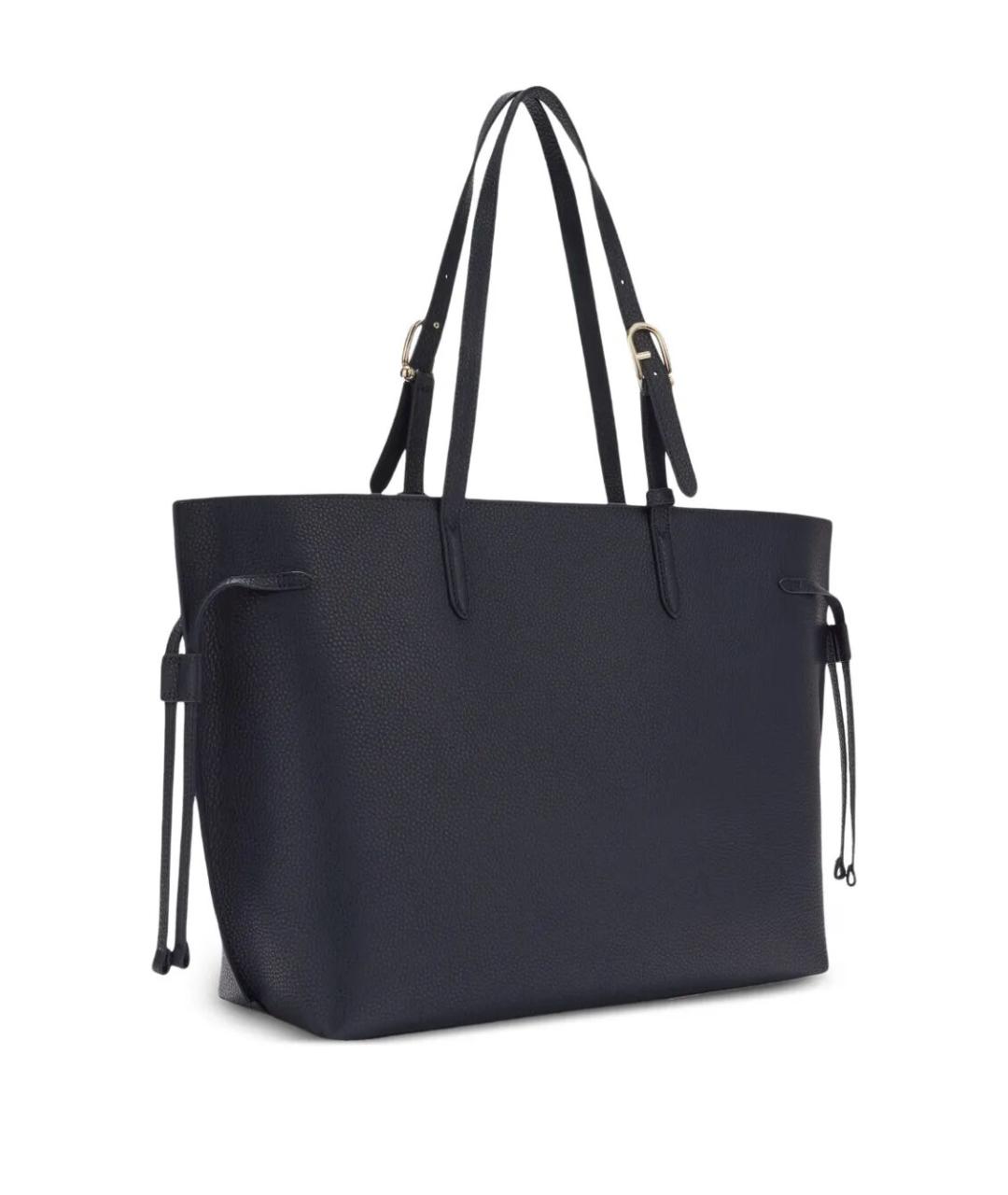 FURLA Синяя кожаная сумка тоут, фото 5