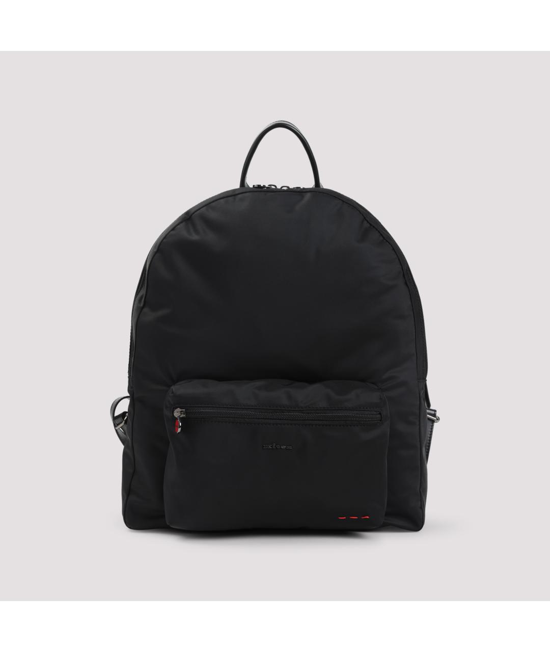KITON Черный тканевый рюкзак, фото 2
