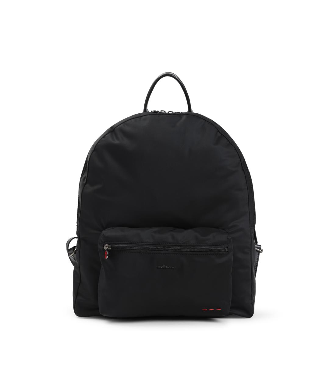 KITON Черный тканевый рюкзак, фото 1