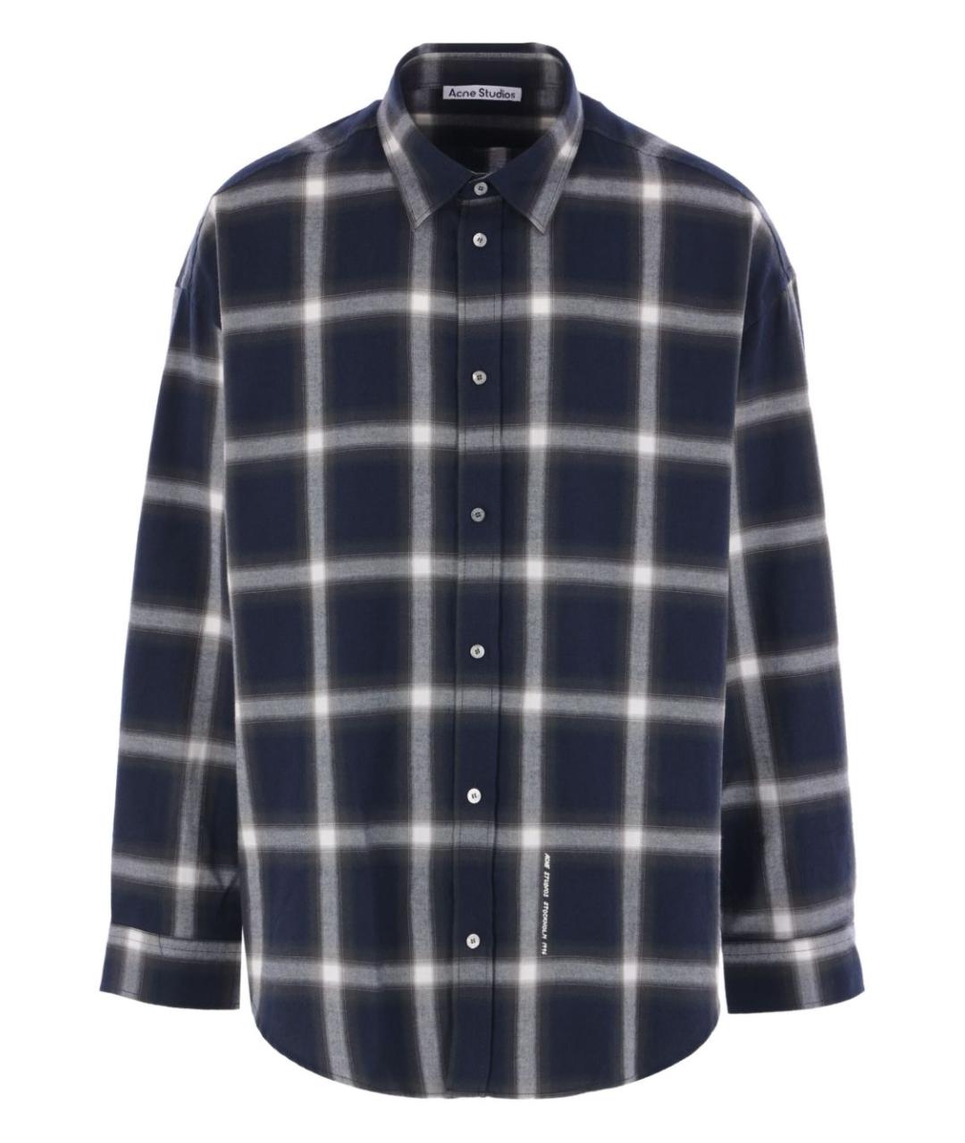 ACNE STUDIOS Мульти хлопковая кэжуал рубашка, фото 1