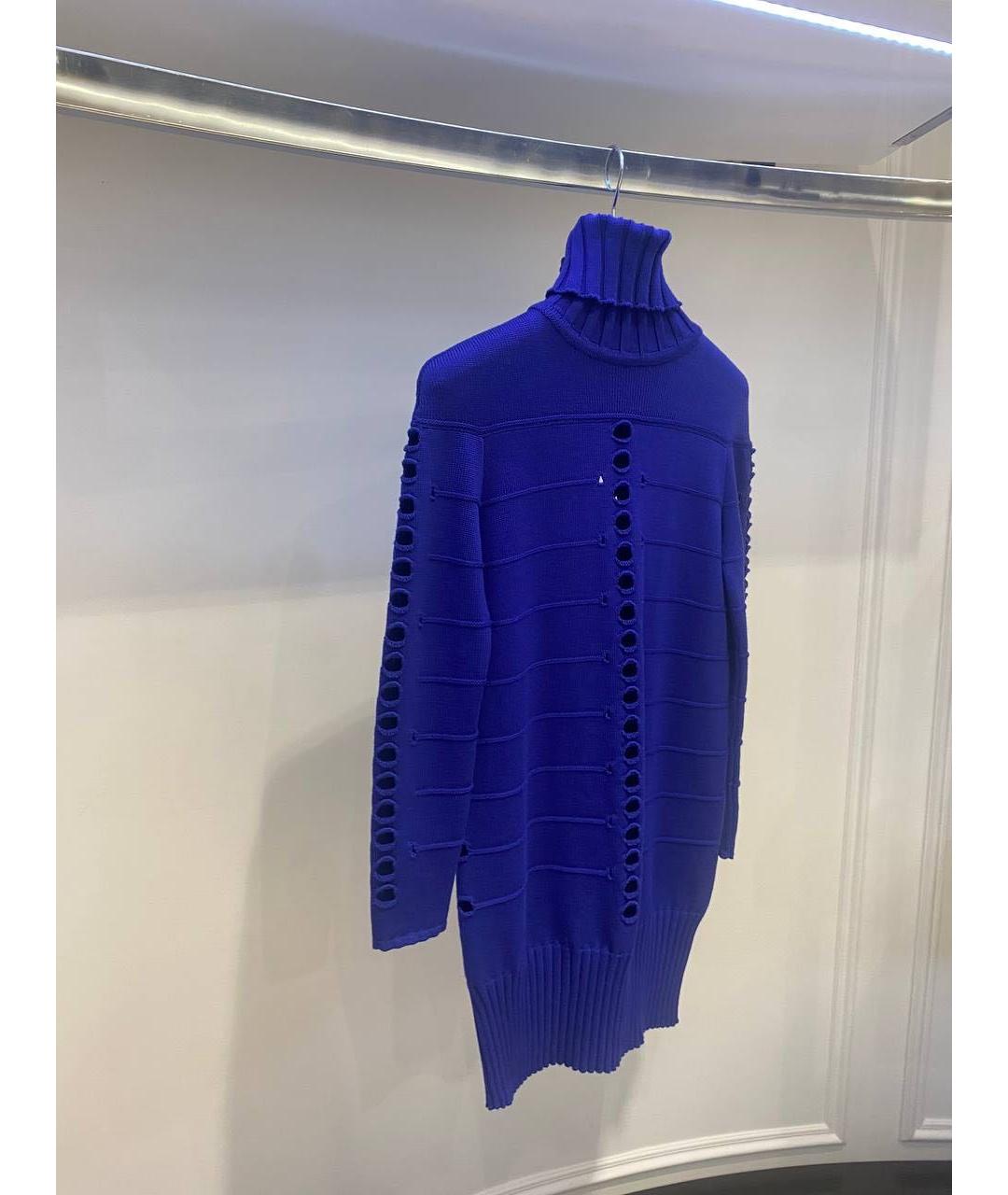 VERSACE Синий джемпер / свитер, фото 2