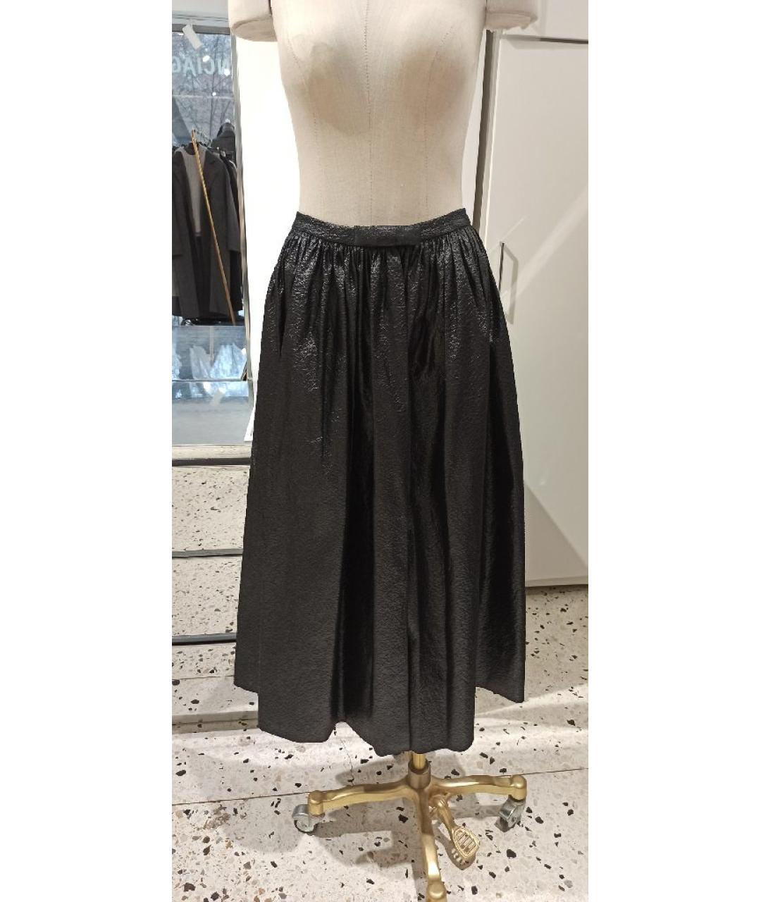 CHRISTIAN DIOR Черная юбка миди, фото 9